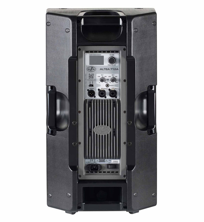 DAS Audio ALTEA-712A 2 Way 12 inch Powered Speakers - Black