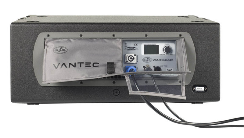DAS Audio VANTEC-20A Active 2-Way Powered Curved Source Array Subwoofer Black - 12 Inch