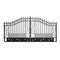 Greatbear Dual Swing Wrought Iron Gate for Driveway