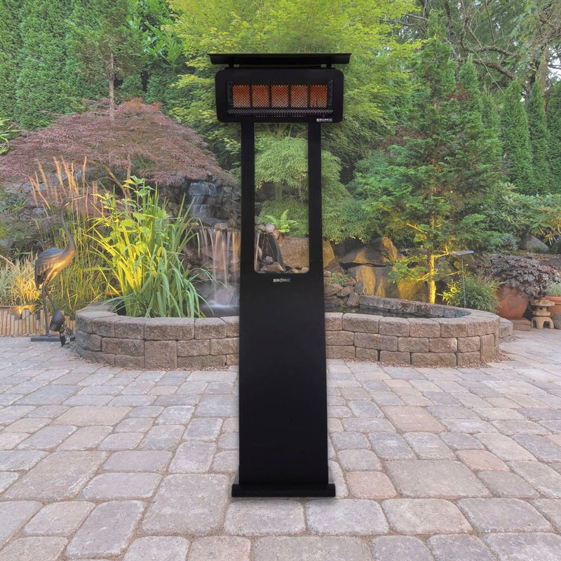 Bromic Heating 85" Tungsten Smart-Heat™ Propane Gas Freestanding Portable Patio Heater, 38,500 BTU - BH0510001 (96273814)
