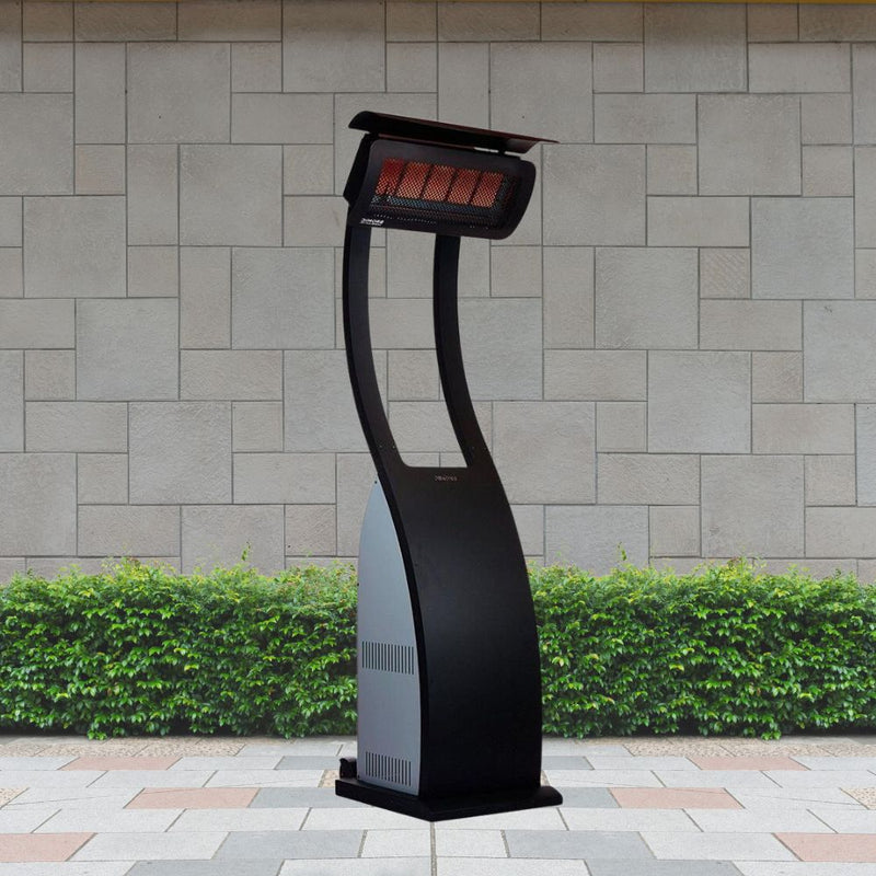 Bromic Heating 85" Tungsten Smart-Heat™ Propane Gas Freestanding Portable Patio Heater, 38,500 BTU - BH0510001 (96273814)