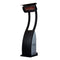 Bromic Heating 85" Tungsten Smart-Heat™ Propane Gas Freestanding Portable Patio Heater, 38,500 BTU - BH0510001 (96273814)
