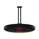 Bromic Heating Eclipse Smart-Heat™ 28-Inch Dual Element 240V Electric Infrared Patio Heater W/ Twin Pole, 2900W - BH0920001-1 (93158472)