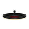 Bromic Heating Eclipse Smart-Heat™ 28-Inch Dual Element 240V Electric Infrared Patio Heater W/ Twin Pole, 2900W - BH0920001-1 (93158472)
