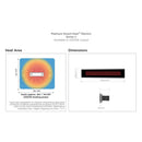 Bromic Heating Platinum Smart-Heat™ Series II 33-Inch 7,900 BTU 240V Electric Patio Heater, 2300W - BH0320003 (93742615)