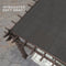 [10x12FT] Heavy Duty Backyard Galvanized Steel Powder Coated Pergola (91358672)