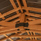 [12x20FT] BYD Premium All Cedar Wooden Carport Pavilion Gazebo With Sloped Hardtop Steel Roof (92758314)