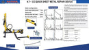 Katool Auto Body Frame Puller Straightener (Free Hand Air Pump & Accessories) KT-222