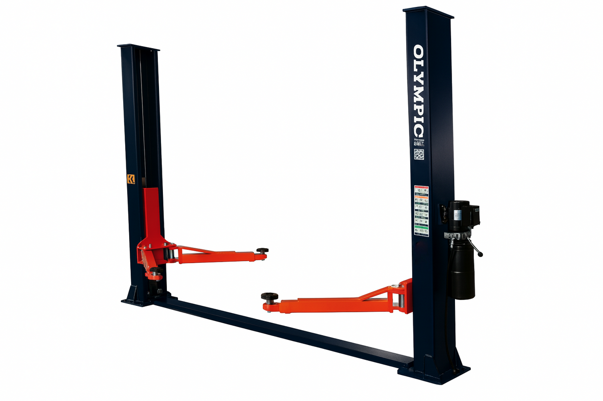 Olympic 2PBPXW-10 10,000‐lb. Extra Wide Base Plate Two Post Lift