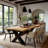 The Caroline Dining Table - Wood