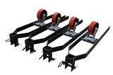 Olympic 4PHR-9X 9,000 lb. XLT High-Rise Car Storage Four Post Lift