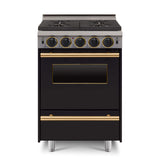 Chicago Brick Oven 24” All Gas Convection Range With Open Burners (SAK60782)