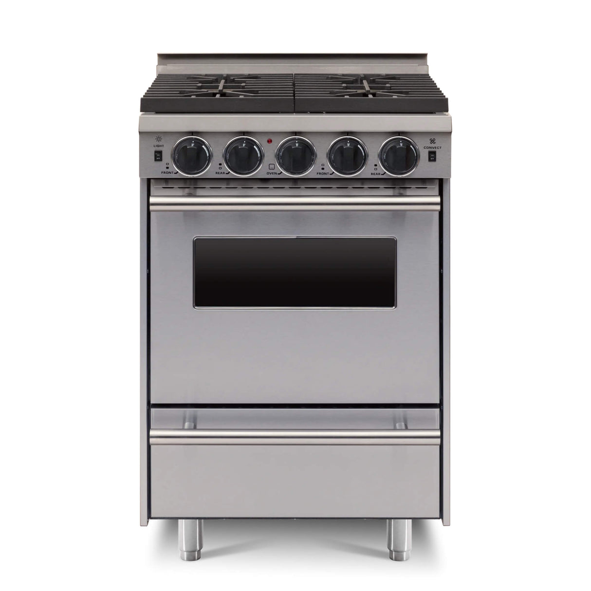 Chicago Brick Oven 24” All Gas Convection Range With Open Burners (SAK60782)