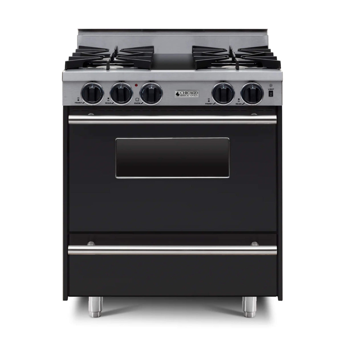 Chicago Brick Oven 30” All-Gas Range With Open Burners (SAK13420)