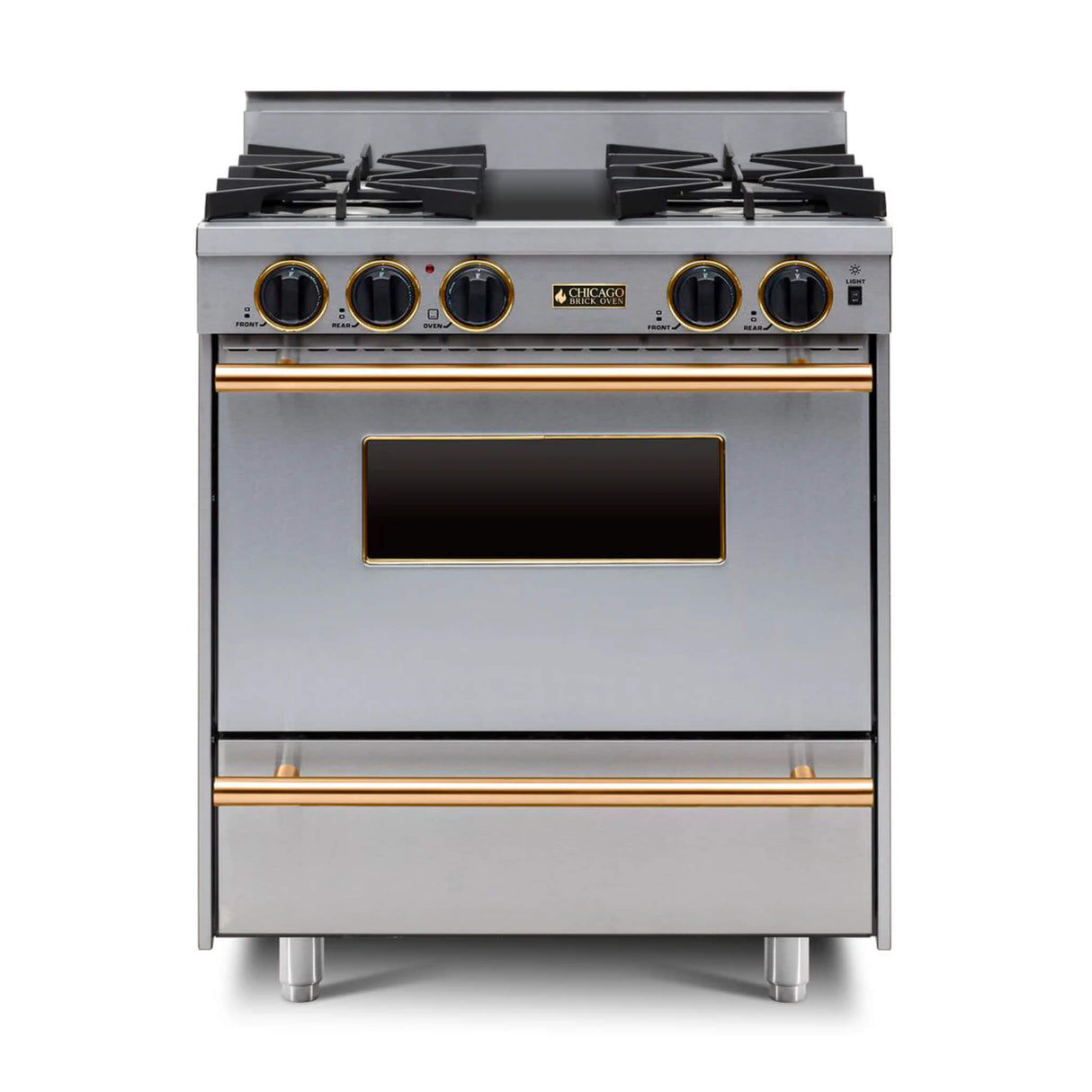 Chicago Brick Oven 30” All-Gas Range With Open Burners (SAK13420)