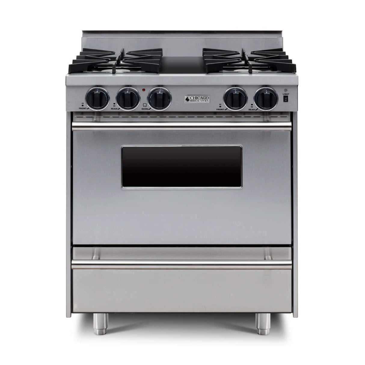 Chicago Brick Oven 30” All-Gas Range With Open Burners (SAK13420)
