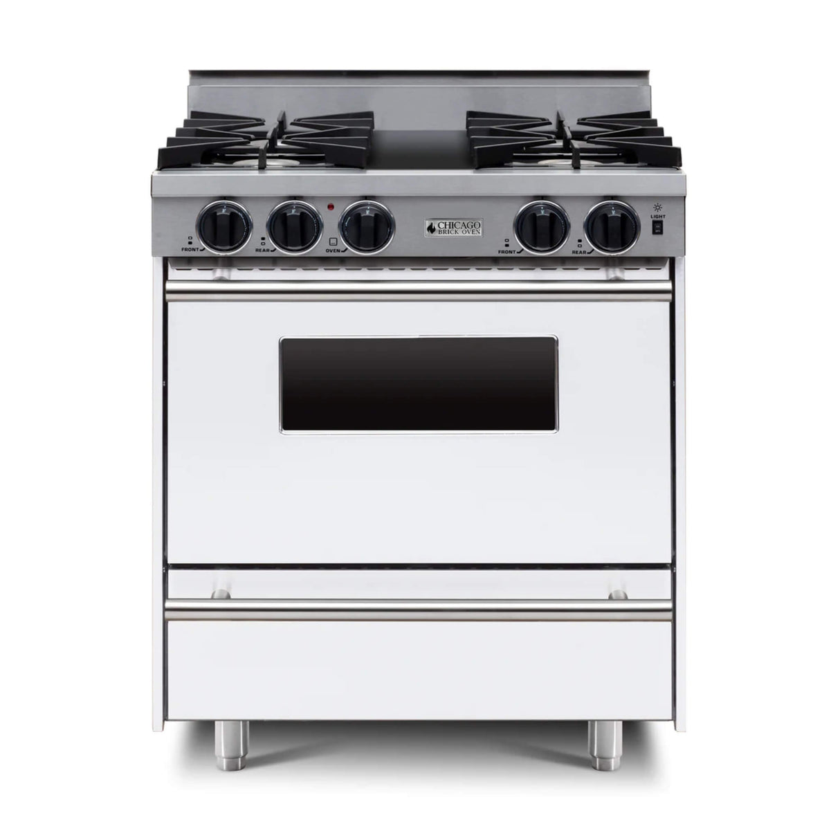 Chicago Brick Oven 30” All-Gas Range With Open Burners (SAK13420)