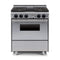 Chicago Brick Oven 30” Dual-Fuel Self-Cleaning Convection Range With Sealed Burners (SAK91342)