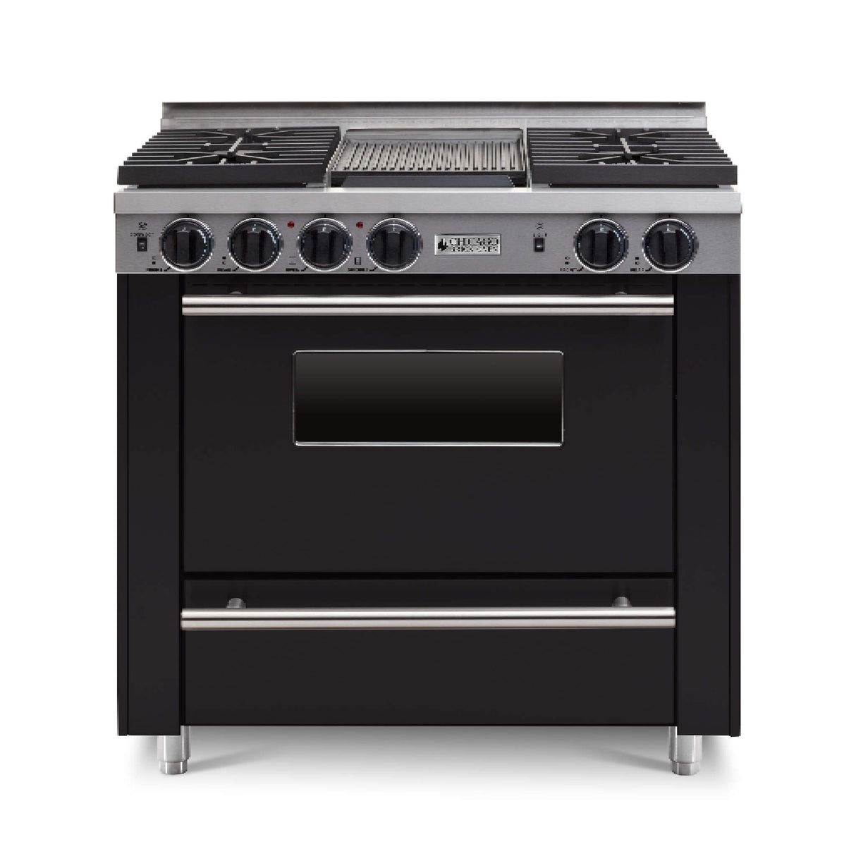 Chicago Brick Oven 36" All-Gas Convection Range With Sealed Burners (SAK23809)