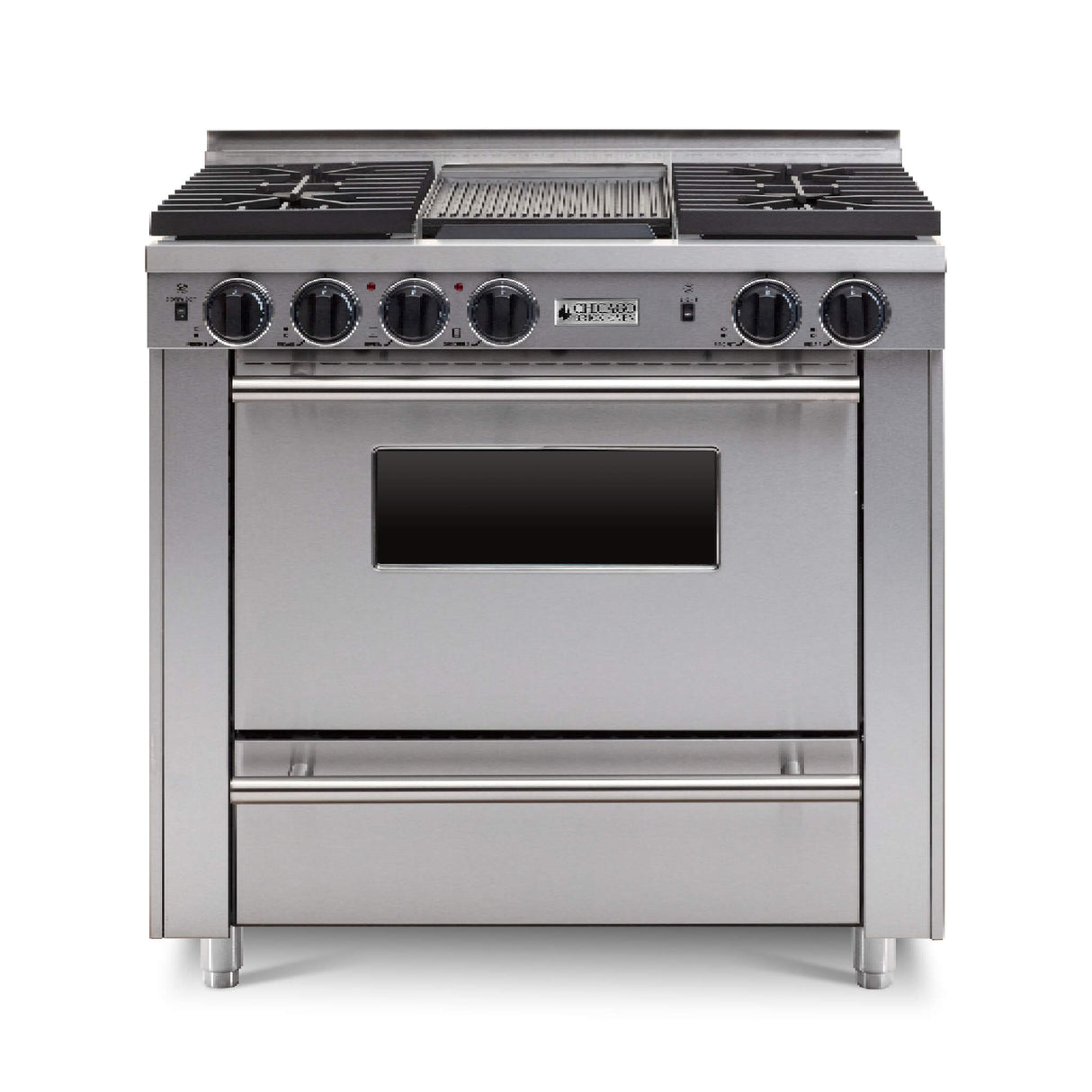 Chicago Brick Oven 36" All-Gas Convection Range With Sealed Burners (SAK23809)
