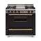 Chicago Brick Oven 36" All-Gas Range With Open Burners (SAK57012)