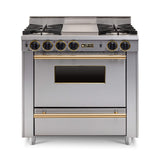 Chicago Brick Oven 36" All-Gas Range With Open Burners (SAK57012)