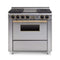 Chicago Brick Oven 36” Dual-Fuel Self-Cleaning Convection Range With Sealed Burners (SAK40567)
