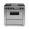 Chicago Brick Oven 36” Dual-Fuel Self-Cleaning Convection Range With Sealed Burners (SAK40567)
