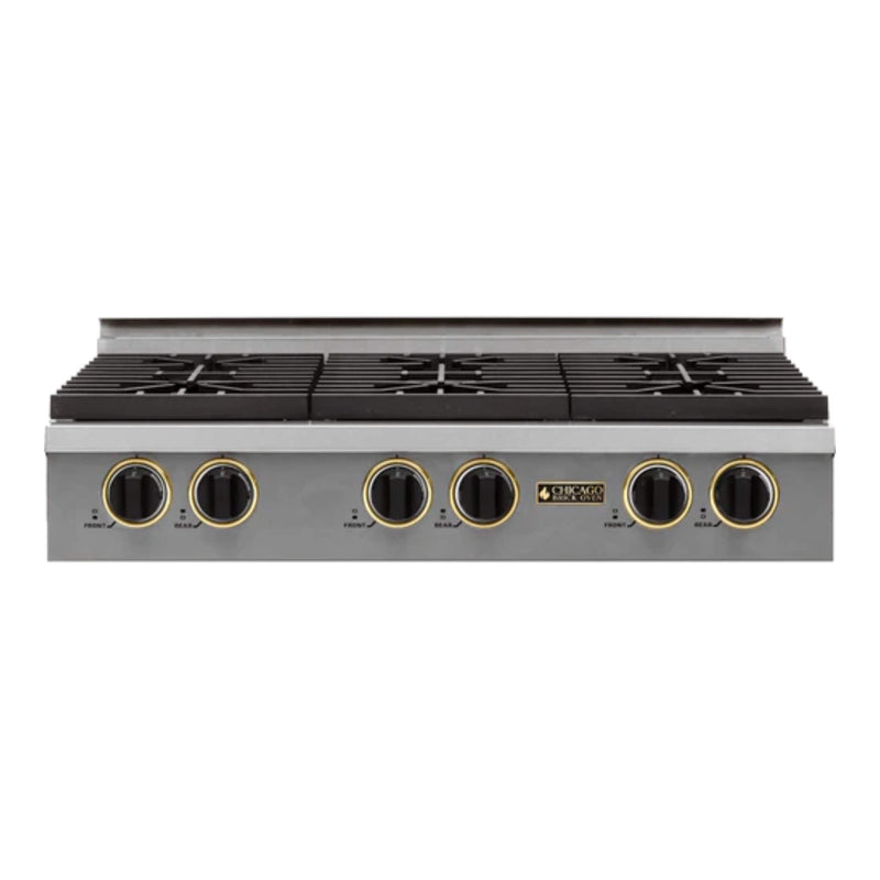 Chicago Brick Oven 36" Gas Rangetop With 4 Or 6 Sealed Burners (SAK87135)