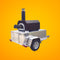 Chicago Brick Oven-750 Tailgater Wood Fired Pizza Oven On Trailer, 48" [CBO-O] (SAK82581)