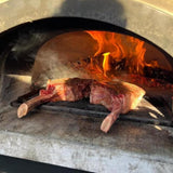 Chicago Brick Oven-750 Tailgater Wood Fired Pizza Oven On Trailer, 48" [CBO-O] (SAK82581)