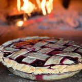 Chicago Brick Oven-750 Tailgater Wood Fired Pizza Oven On Trailer, 48" [CBO-O] (SAK82581)