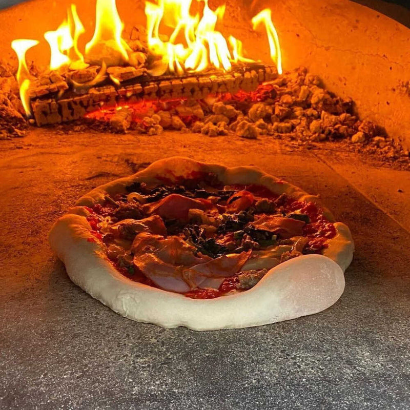 Chicago Brick Oven-750 Tailgater Wood Fired Pizza Oven On Trailer, 48" [CBO-O] (SAK82581)