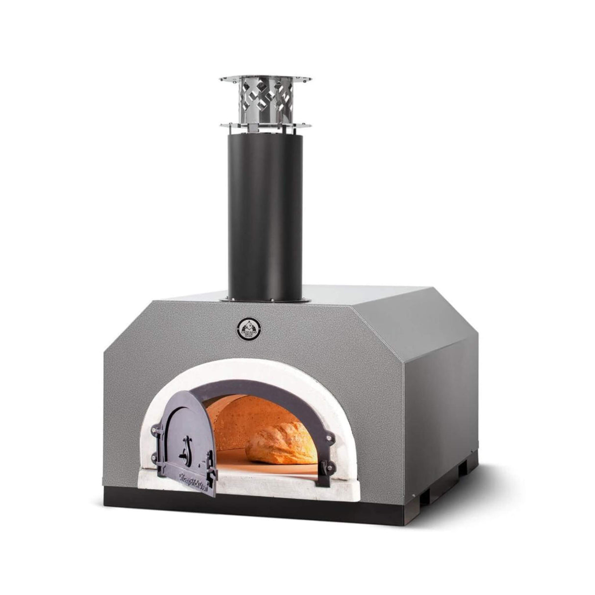 Chicago Brick Oven CBO-500 Countertop Wood Fired Pizza Oven With (27x22)" Heart Space [CBO-O-CT-500] (SAK75148)