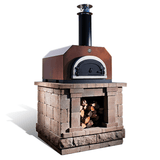 Chicago Brick Oven CBO-500 Countertop Wood Fired Pizza Oven With (27x22)" Heart Space [CBO-O-CT-500] (SAK75148)