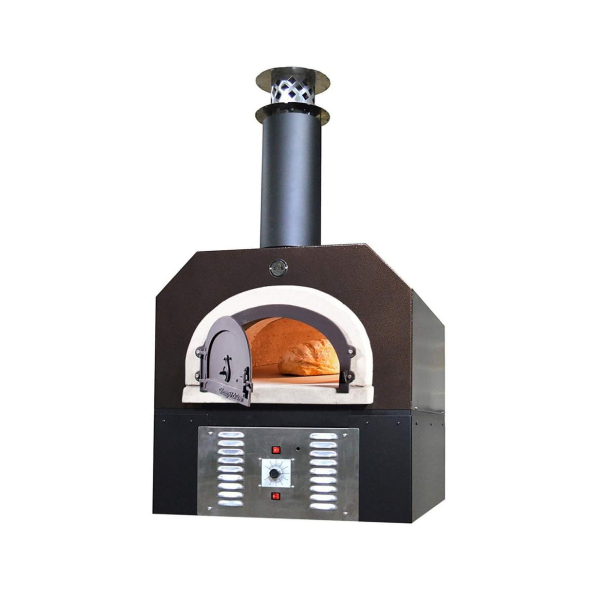 Chicago Brick Oven CBO-750 Commercial Hybrid Countertop Pizza Oven With Dual Fuel Powerhouse [CBO-O-CT-750-HYB] (SAK93618)