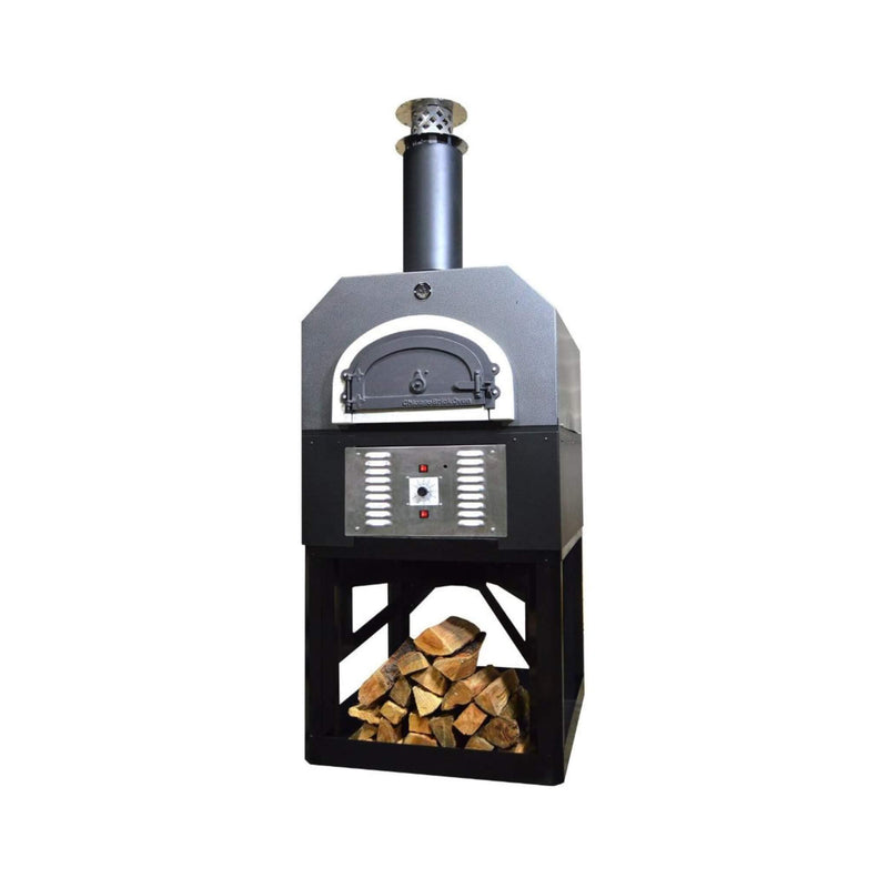 Chicago Brick Oven CBO-750 Commercial Hybrid Stand With Perfect Two-Burner Gas System [CBO-O-STD-750-HYB] (SAK67245)