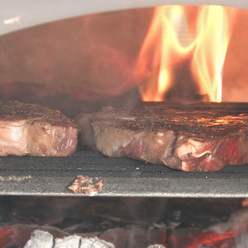 Chicago Brick Oven CBO-750 Commercial Hybrid Stand With Perfect Two-Burner Gas System [CBO-O-STD-750-HYB] (SAK67245)