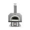 Chicago Brick Oven CBO-750 Residential Hybrid Countertop Pizza Oven With No Skirt [CBO-O-CT-750-HYB] (SAK14259)