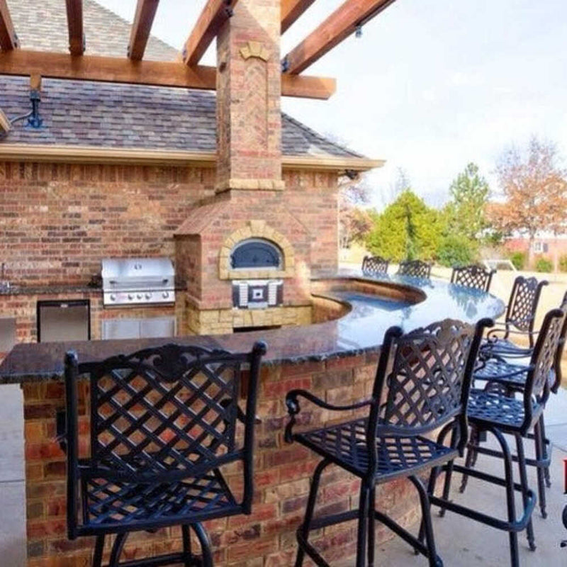 Chicago Brick Oven CBO-750 Residential Hybrid Oven DIY Kit [CBO-O-KIT-750-HYB] (SAK49351)
