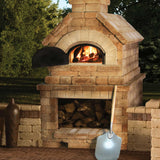Chicago Brick Oven CBO-750 Wood Fired Pizza Oven DIY Kit With 38" x 28" Cooking Surface [CBO-O-KIT-750] (SAK51793)