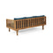 Claremont 3-Seater Acacia Wood Daybed Sofa With Water-Resistant Cushions (SAK65773)