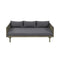 Claremont 3-Seater Acacia Wood Daybed Sofa With Water-Resistant Cushions (SAK65773)