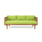 Claremont 3-Seater Acacia Wood Daybed Sofa With Water-Resistant Cushions (SAK65773)