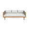 Claremont 3-Seater Acacia Wood Daybed Sofa With Water-Resistant Cushions (SAK65773)