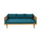 Claremont 3-Seater Acacia Wood Daybed Sofa With Water-Resistant Cushions (SAK65773)