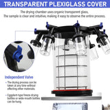 Commercial -60°C Laboratory Vacuum Freeze Dryer With Pre Cooling (SAK74152)