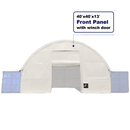 Front Wall with Winch door for Container Canopy Shelter 40'x40'x13'