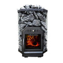 Cozy Heat Wood-Burning Floor Mount Sauna Stove With Chimney Kit And Sauna Stones [COZY] (SAK57382)