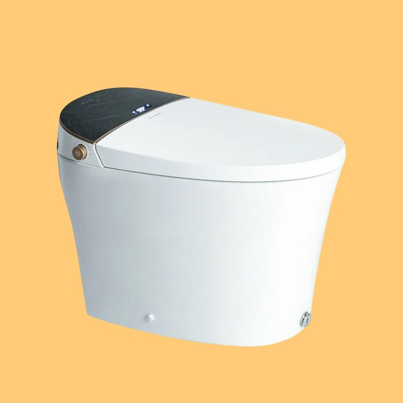 CTDV Premium Smart Tankless Bidet Toilet W/ Adjustable Heated Seat, Water & Air Dryer (96174253)